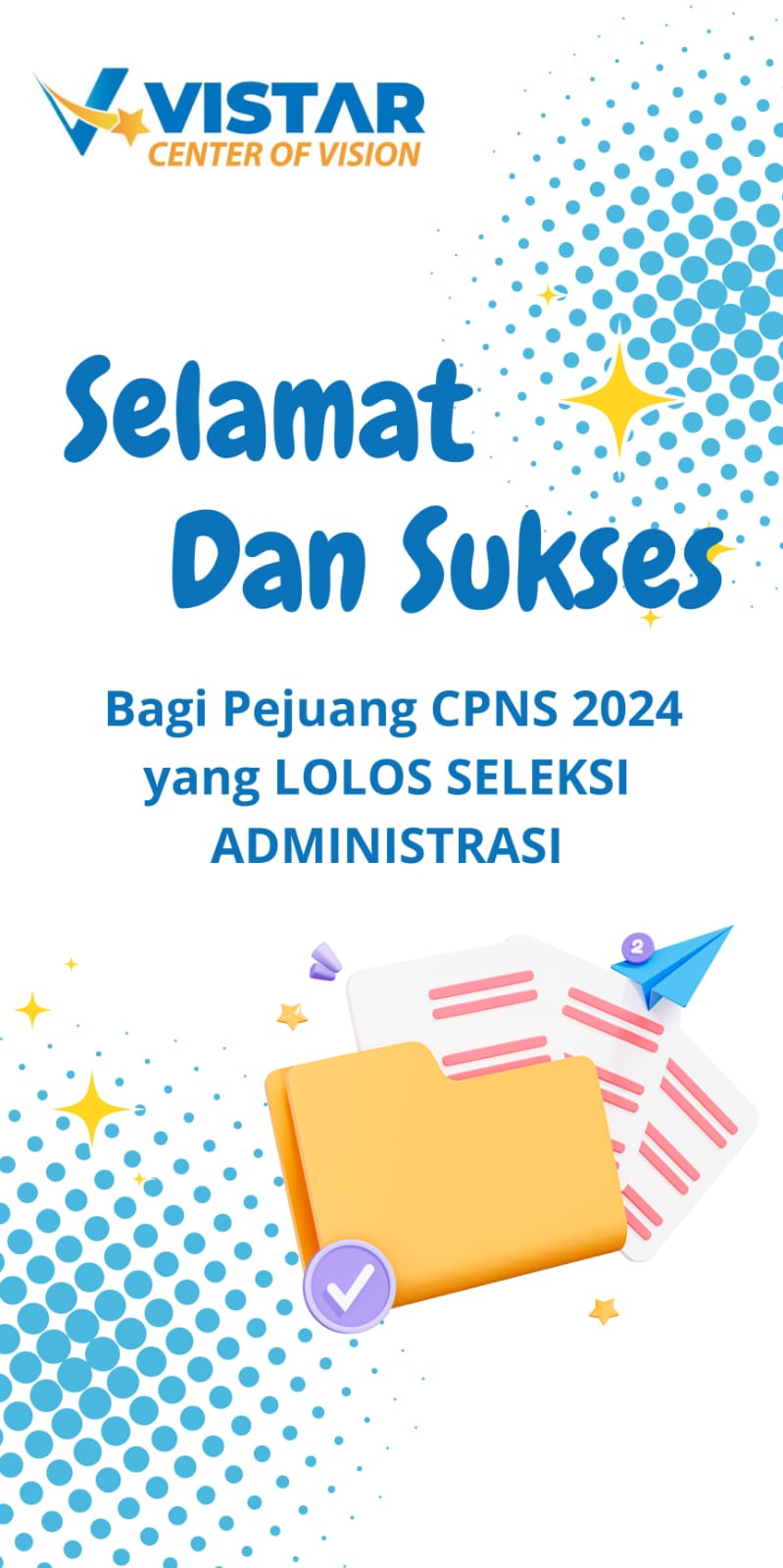 Vistar Selamat dan Sukses