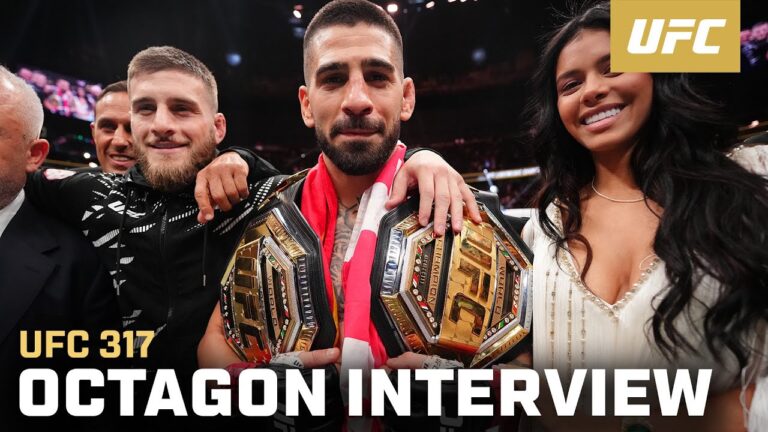UFC 317 Illia Tuporia Octagon Interview