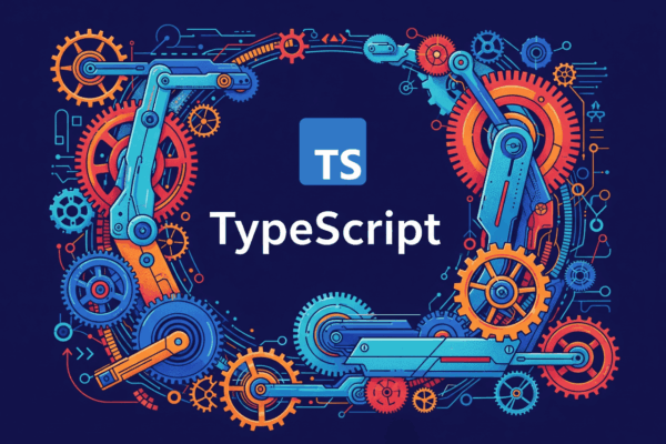 Ilustrasi TypeScript Advanced Utility Types yang membentuk tipe dinamis