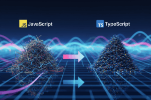 Proses migrasi kode JavaScript ke TypeScript yang lebih terstruktur