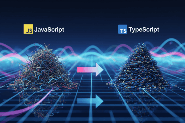 Proses migrasi kode JavaScript ke TypeScript yang lebih terstruktur