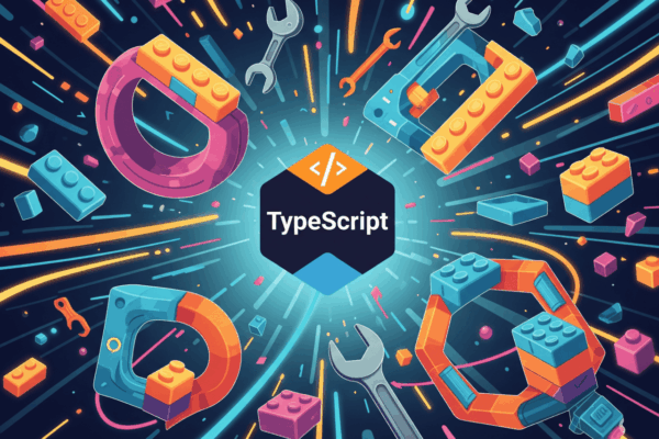 Representasi visual pembangunan Custom TypeScript Utility Types